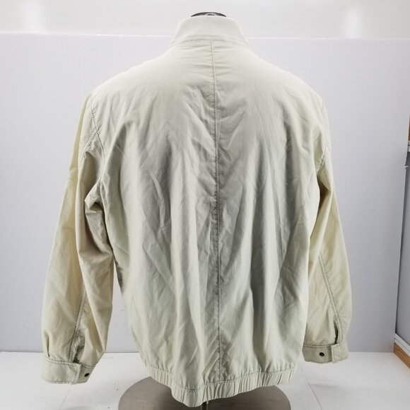Tommy Bahama Mens  Sand Catalina Cruiser T5488 Full Zip Cotton Nylon Jacket Sz L - Picture 2 of 13